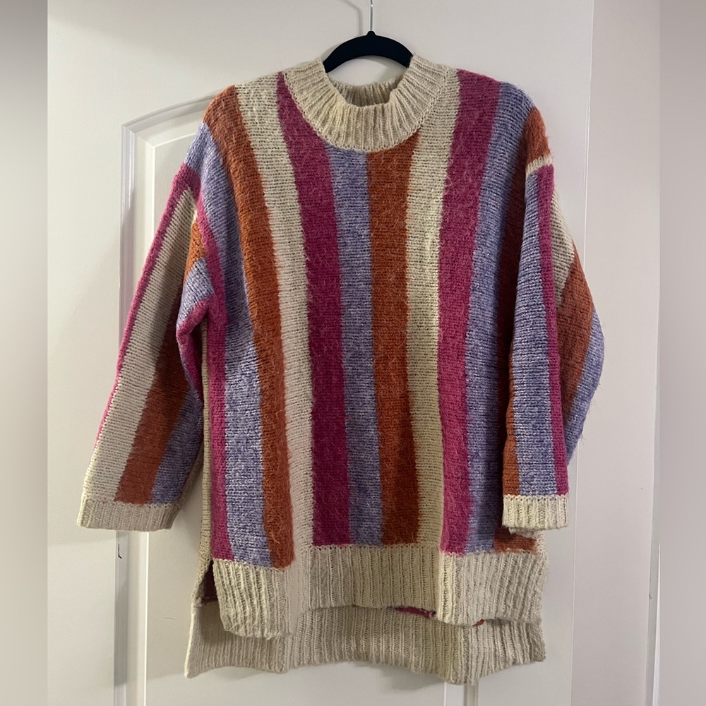 Moon River Multicolor Knit Sweater
